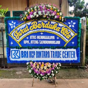 bunga papan duka cita