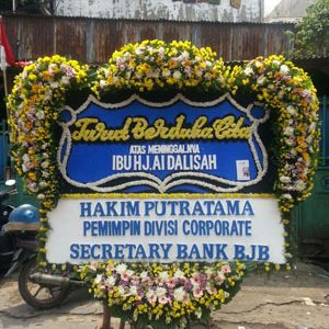 bunga papan duka cita