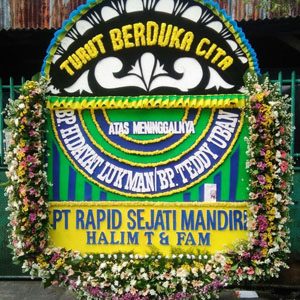 bunga papan duka cita
