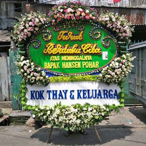 bunga papan duka cita