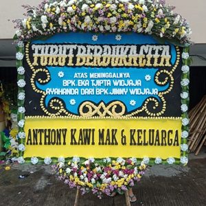bunga papan duka cita