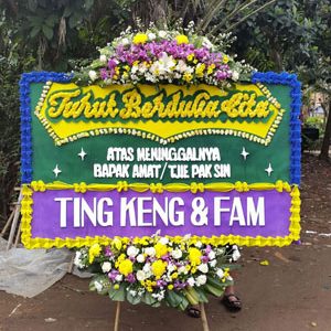 bunga papan duka cita