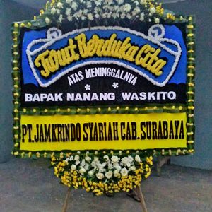 bunga papan duka cita