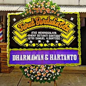 bunga papan duka cita