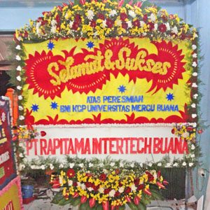 bunga papan selamat
