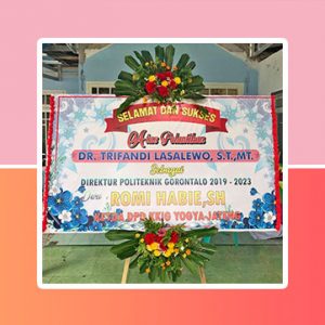 bunga papan gorontalo