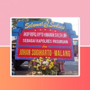 bunga papan pasuruan