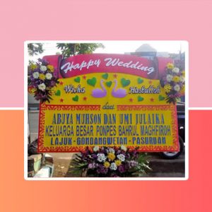bunga papan pasuruan