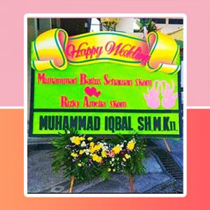 bunga papan gresik