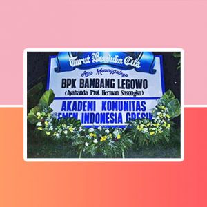 bunga papan gresik