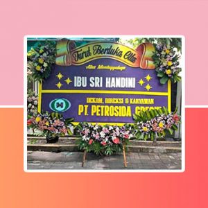bunga papan gresik