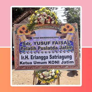 bunga papan magetan