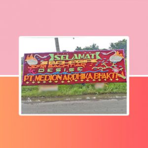 bunga papan Binjai