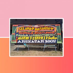 bunga papan Pematang Siantar