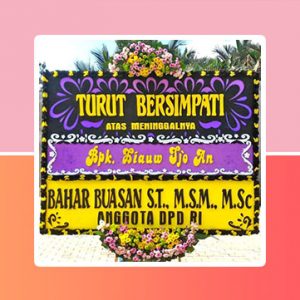 bunga papan pangkal pinang