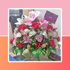 bunga meja artificial jakarta