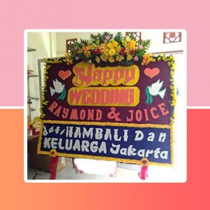 bunga papan bangkinang